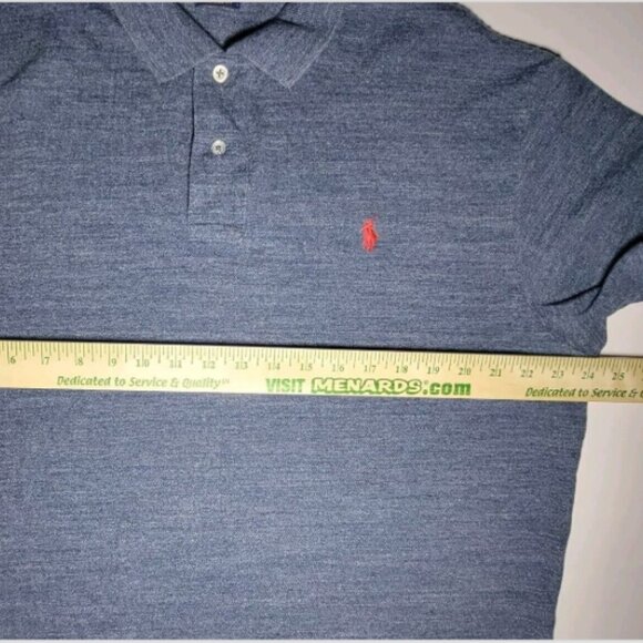Polo Ralph Lauren Mens Dark Gray Short Sleeve Polo Size XL - Picture 7 of 8